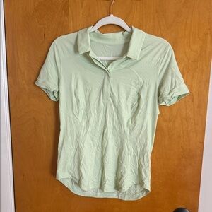 Lululemon Light Green Golf/Tennis Polo